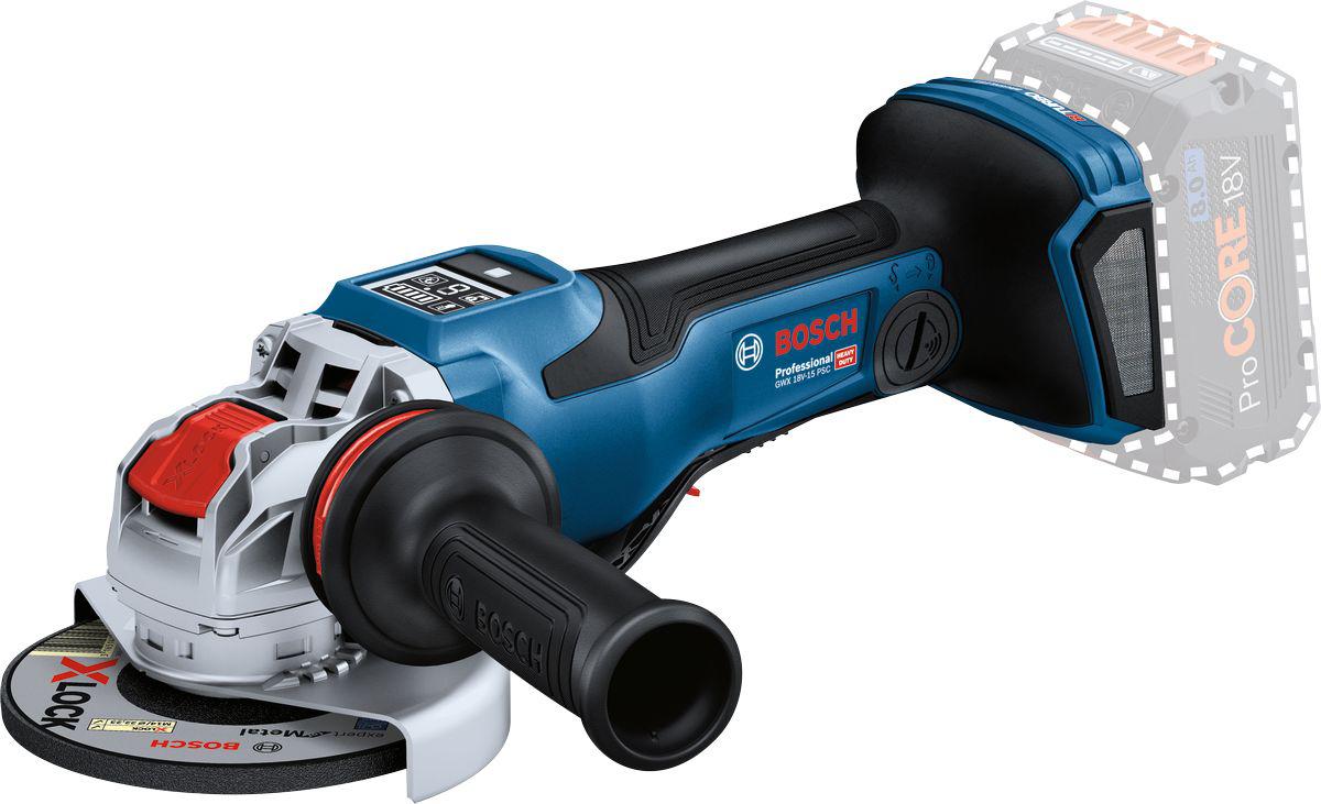 Bosch GWX 18V-15 PSC 125mm Cordless Angle Grinder