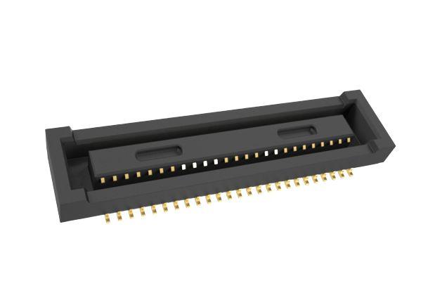 Amphenol Communications Solutions BergStak Series PCB Mount PCB Connector, 50-Contact, 2-Row, 0.4mm Pitch, Pin