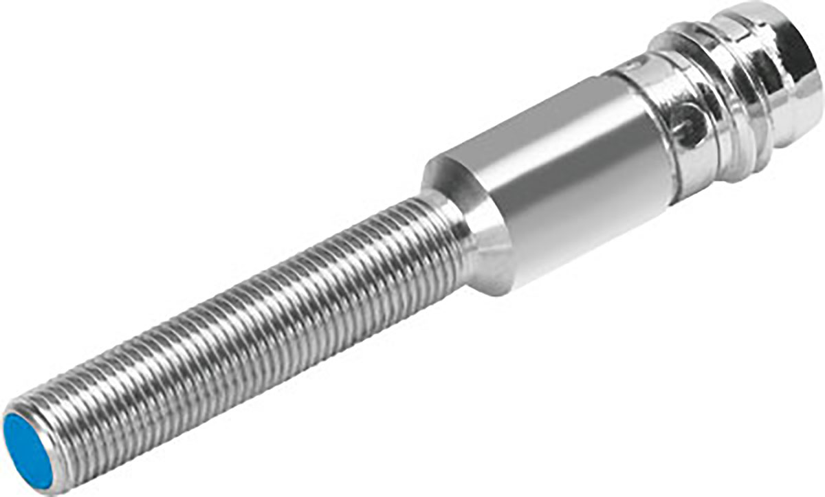 Festo Inductive Threaded Barrel Proximity Sensor, M5, 0.8 mm Detection, PNP NC, 10 → 30 V dc