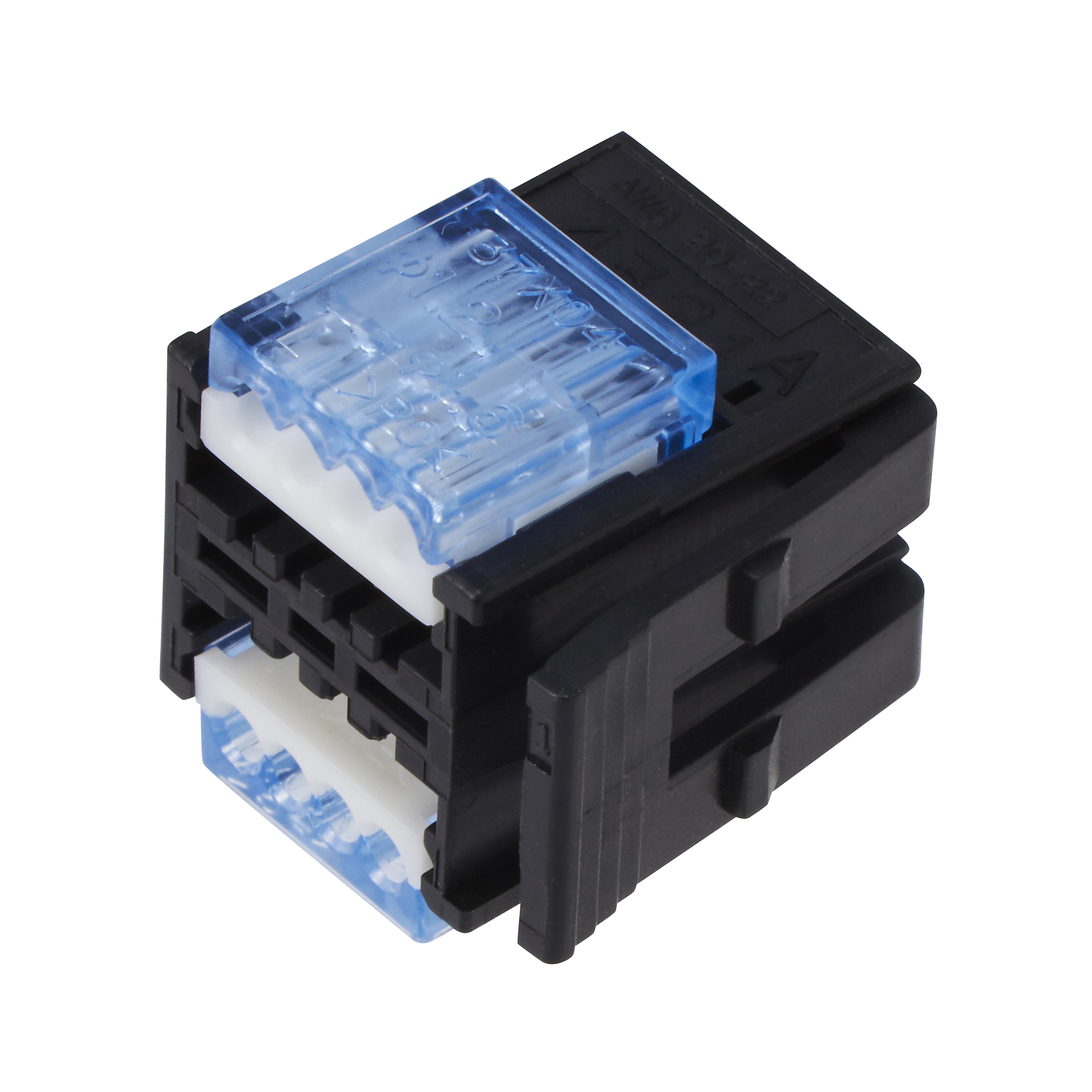 3M 371 Series Terminal Plug, 4-Way, 3A, 20 → 26 AWG Wire, IDC Termination
