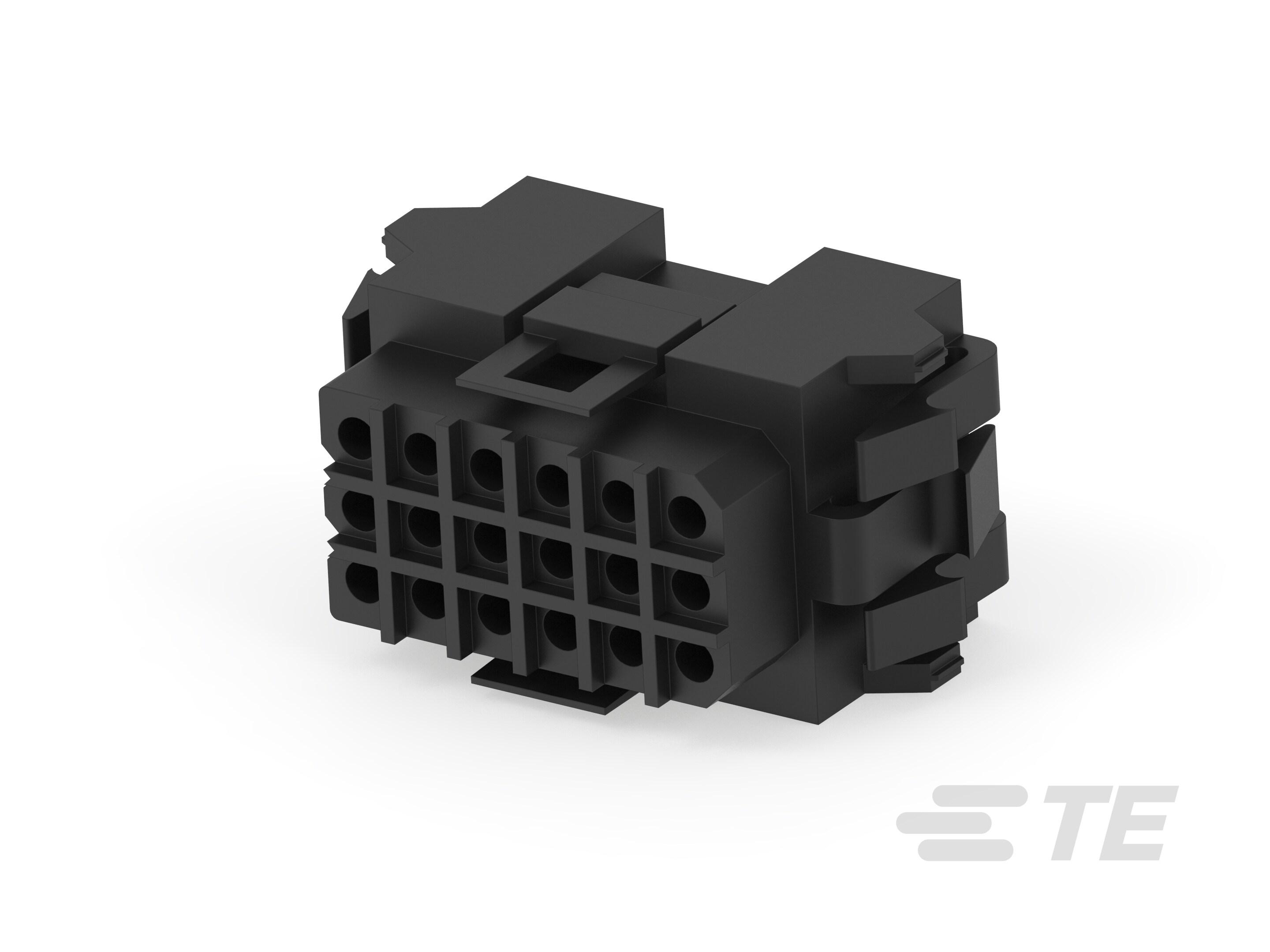 TE Connectivity, Metrimate Male Connector Housing, 5mm Pitch, 18 Way, 6 Row