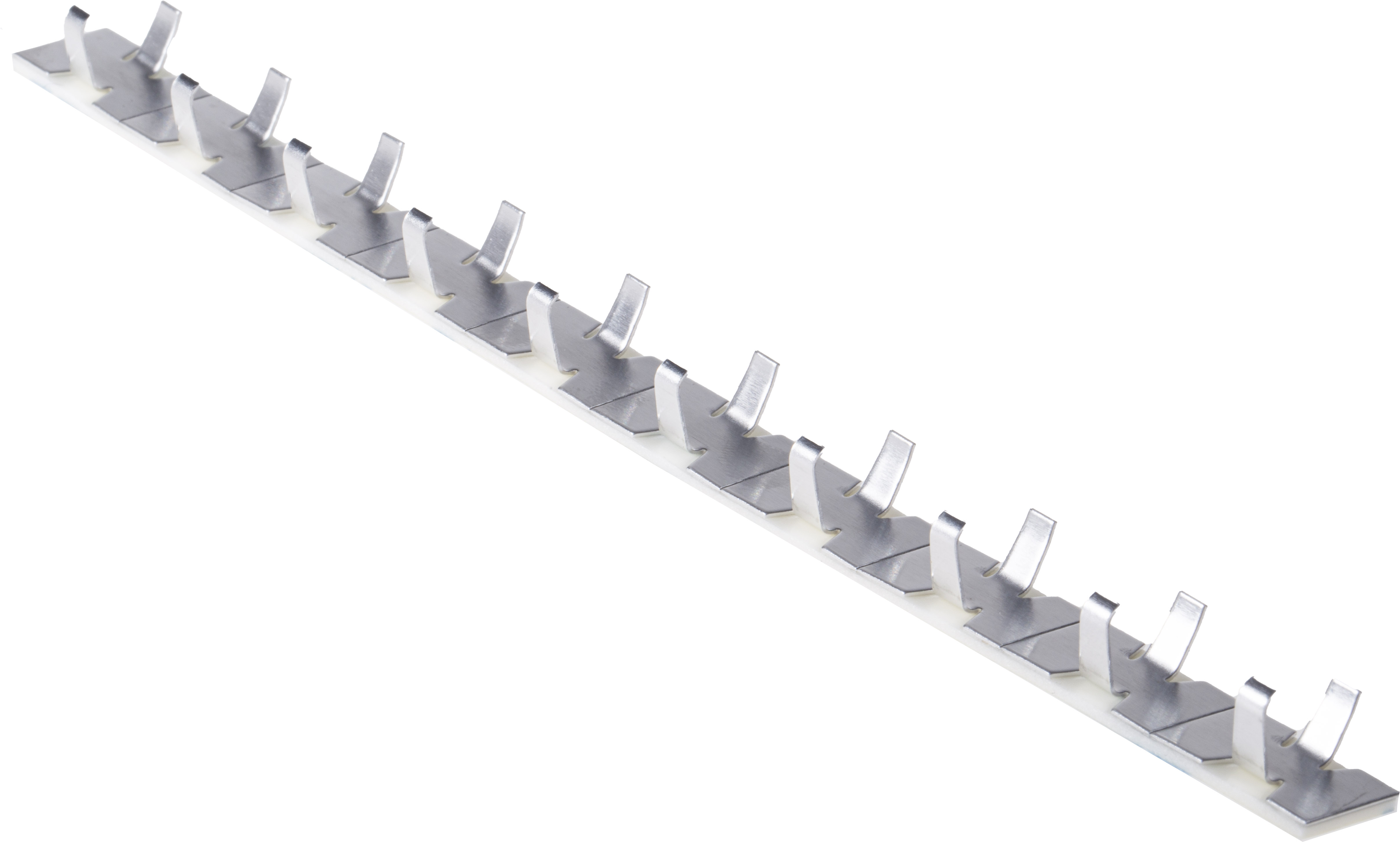RS PRO Natural Aluminium Clip with foldable legs, 6mm Max. Bundle