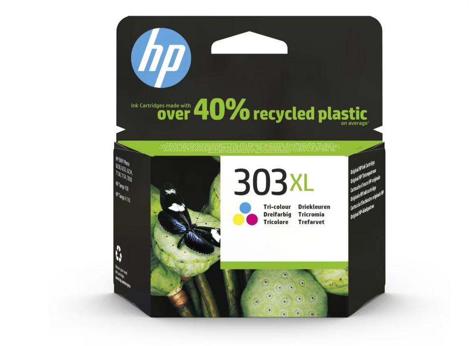 Hewlett Packard T6N03AE Tri-Colour Ink Cartridge