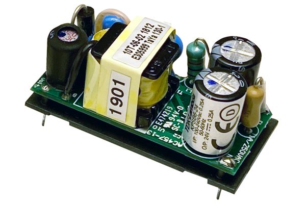 TDK-Lambda Switching Power Supply, KPSB6-3R3, 3.3V dc, 1.5A, 5W, Dual Output, 90 → 264V ac Input Voltage