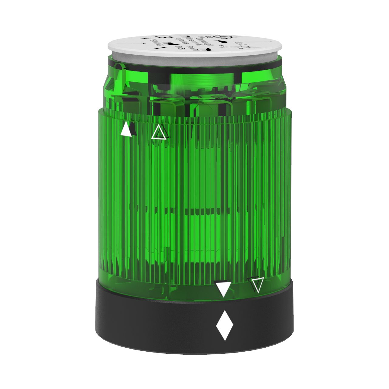 Pfannenberg 28250376066 Series Clear Continuous lighting Effect Signal Tower for Use with Everywhere Where Machine