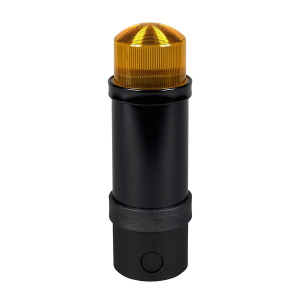 Schneider Electric Harmony XVB Universal Series Yellow LED Beacon, 1 Lights, 120 V, Tube Mounted