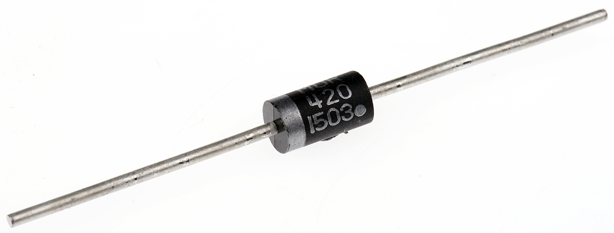 onsemi 200 V 4 A Diode Switching 2-Pin DO-201AD