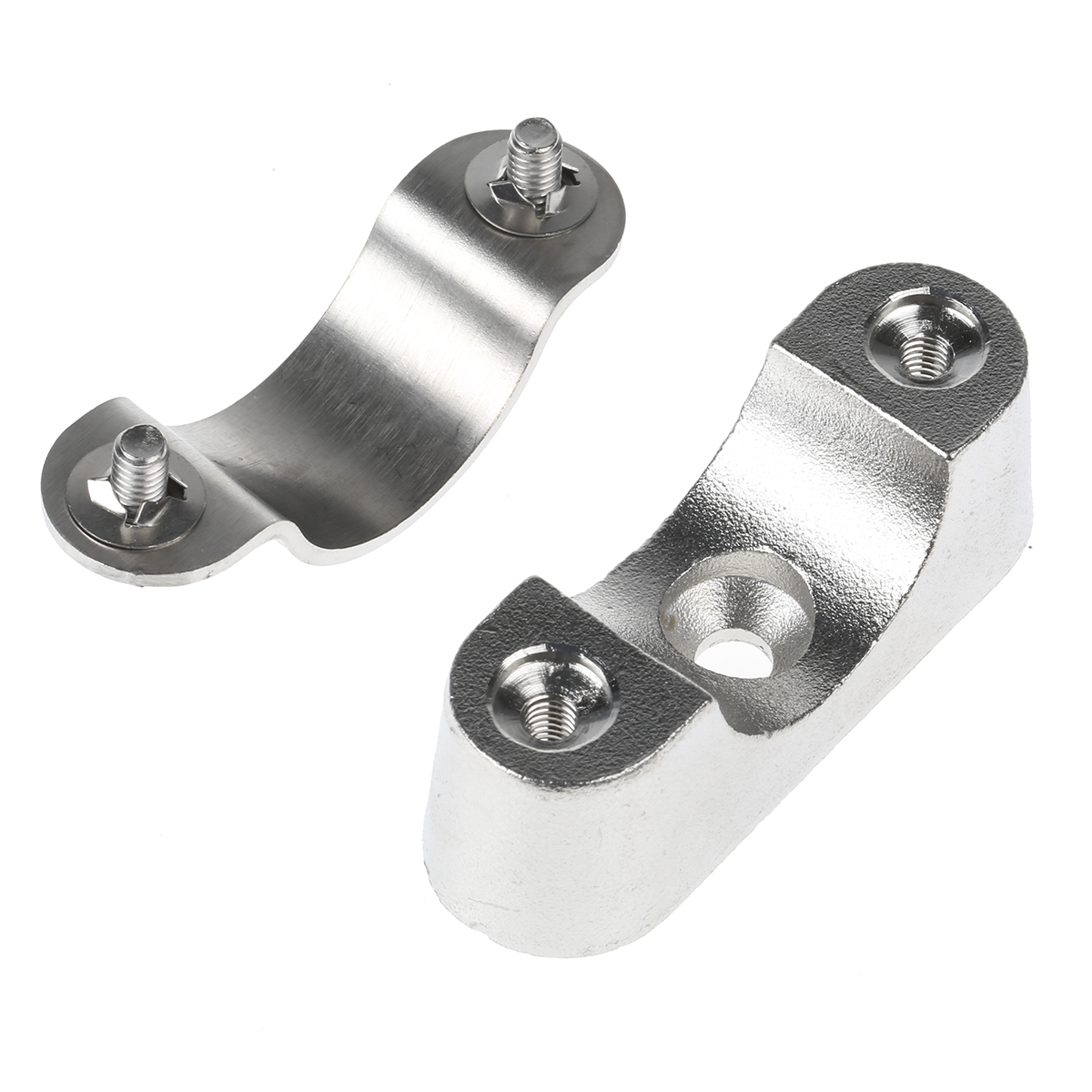 RS PRO Silver 316 Stainless Steel Clamp Jumper, 25mm Max. Bundle