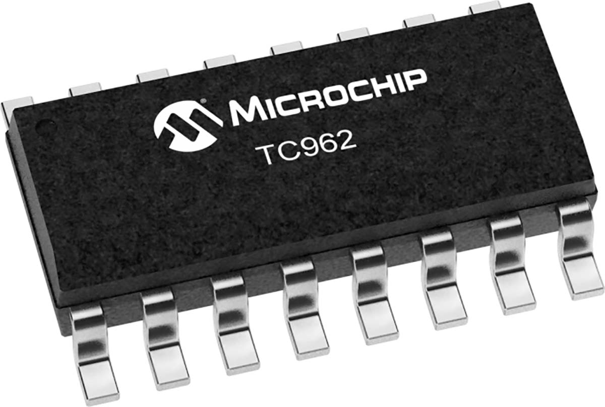 Microchip TC962CPA Charge Pump, Regulator, 80 mA, 18 V 24 kHz, PDIP 8-Pin