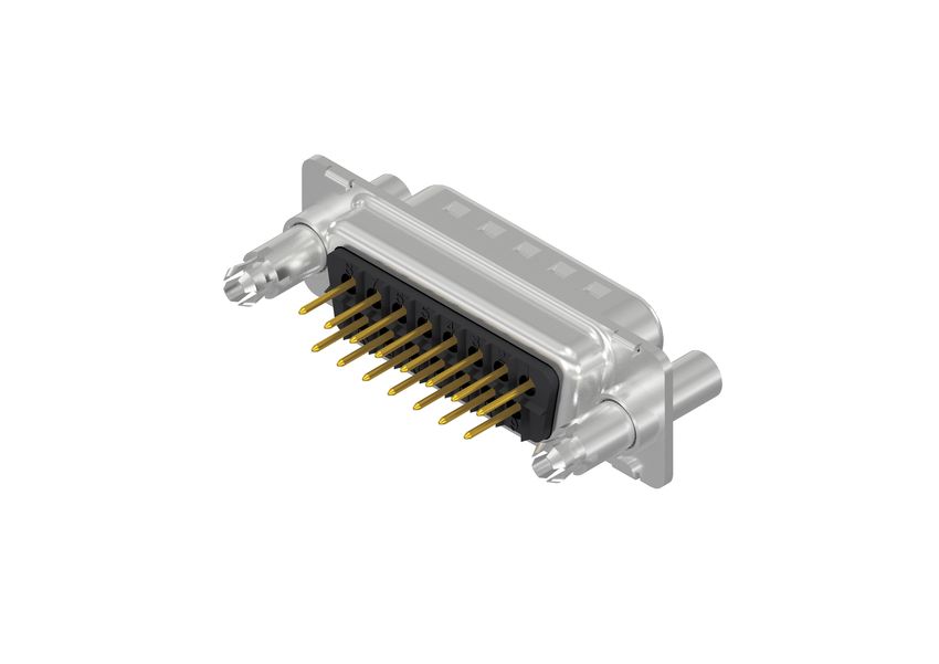 CONEC 163A162 15 Way Threaded Mount D-sub Connector Plug