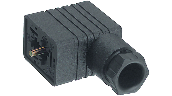 Hirschmann GM 209 NJ 2 + PE, Socket Solenoid Connector, 250 V Voltage