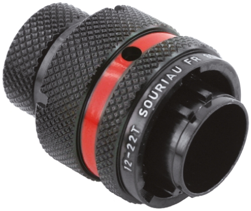 Souriau Sunbank by Eaton Circular Connector, 22 Contacts, Cable, Standard Connector, Plug, Male, IP67, 8STA Series