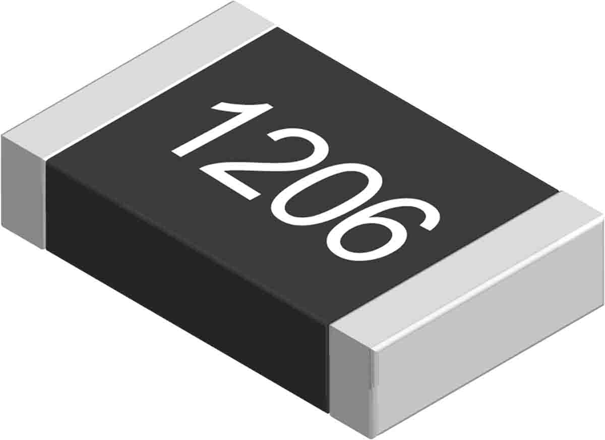 Yageo AC 62 Ω, 1206 Thick Film Resistor ±1 % 0.25 W - AC1206FR-0762RL