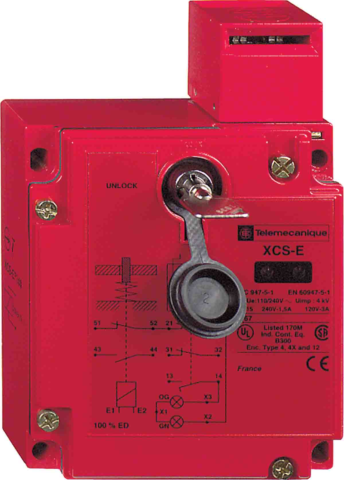 Telemecanique Sensors Preventa Safety Detection Series Solenoid Interlock Switch, 3NC