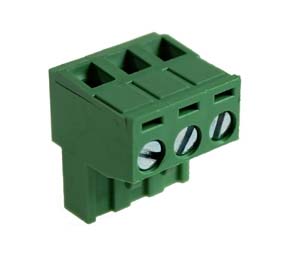 RS PRO, 5.08mm Pitch, 10 Way, Right Angle, Pluggable Terminal Block, Plug, Plug-In, Screw Termination