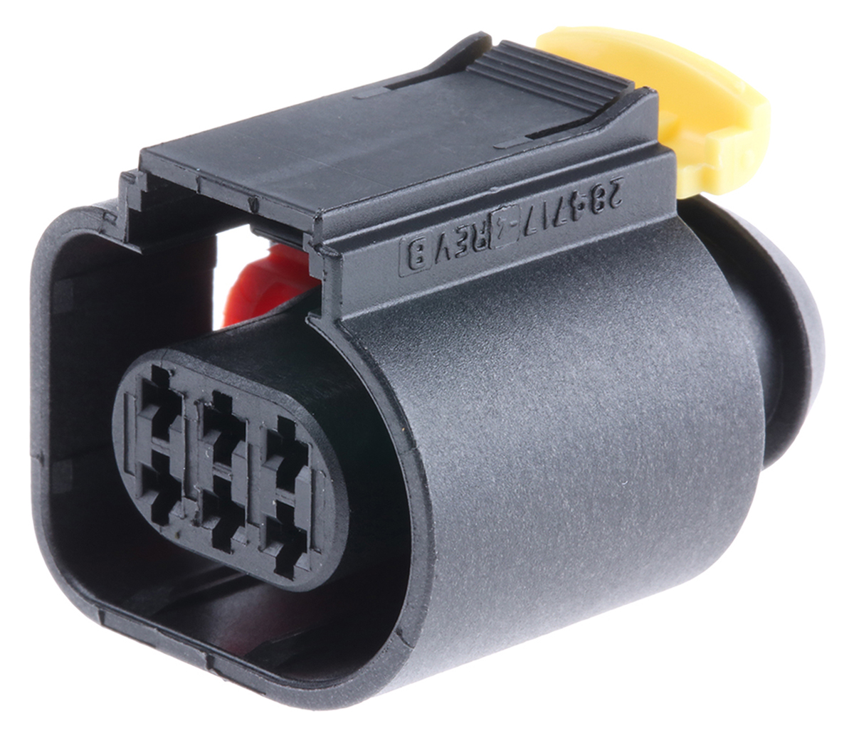 TE Connectivity, Micro Timer II Automotive Connector Socket Black Cable Mount 6 Way 284716-4