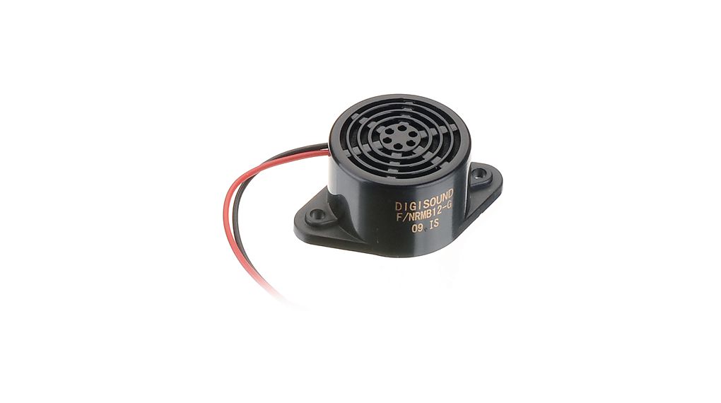 Digisound 75dB Continuous Internal Buzzer, 26.4 x 41 x 17.6mm, 7V dc Min, 16V dc Max