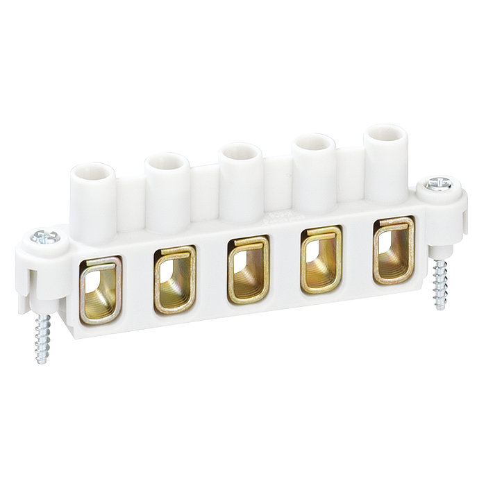 Spelsberg Terminal Block, 5-Way, 6 mm² Wire