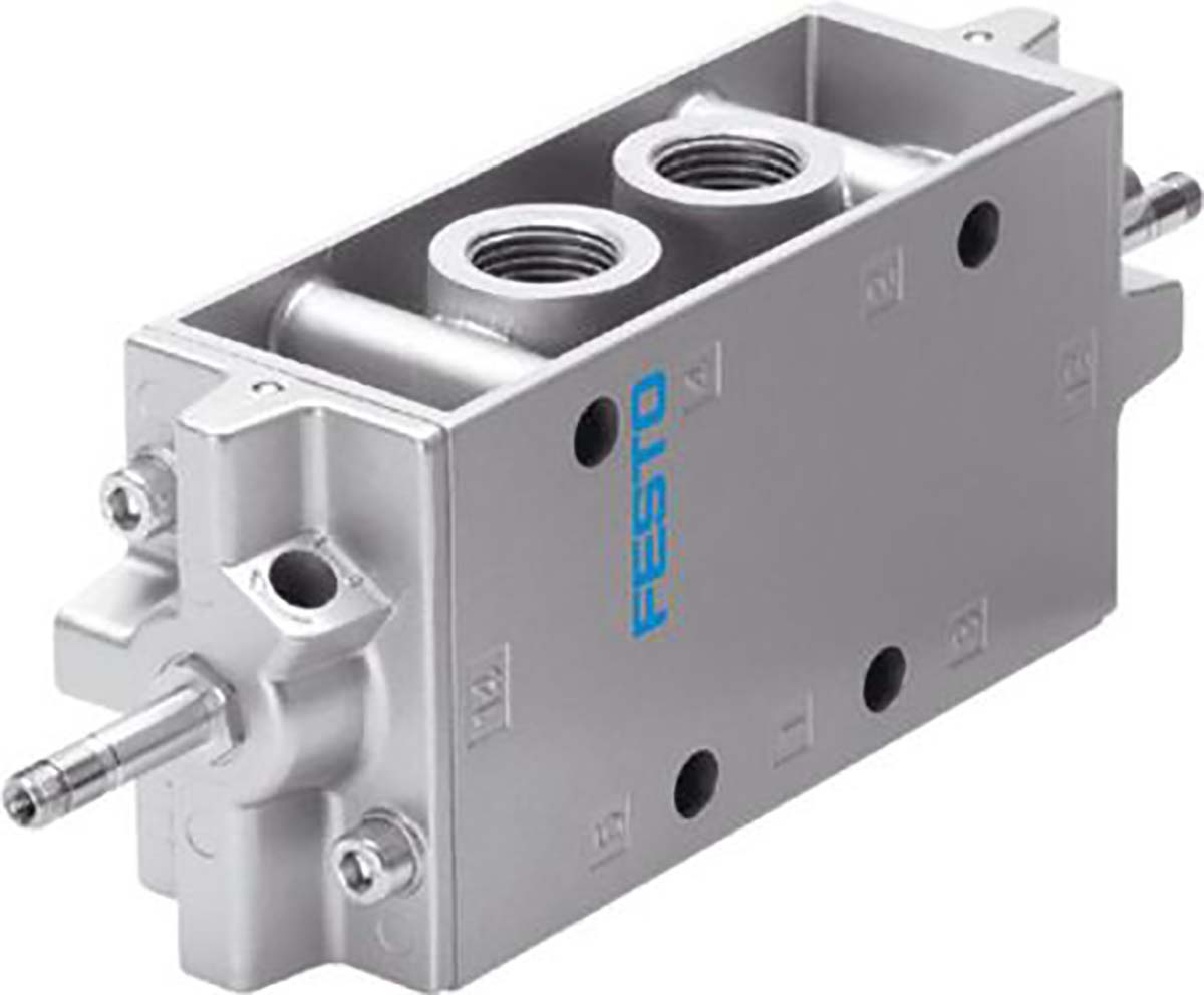 Festo 5/2 Bistable Pneumatic Solenoid/Pilot-Operated Control Valve - Electrical G 1/2 JMFH Series, 10166