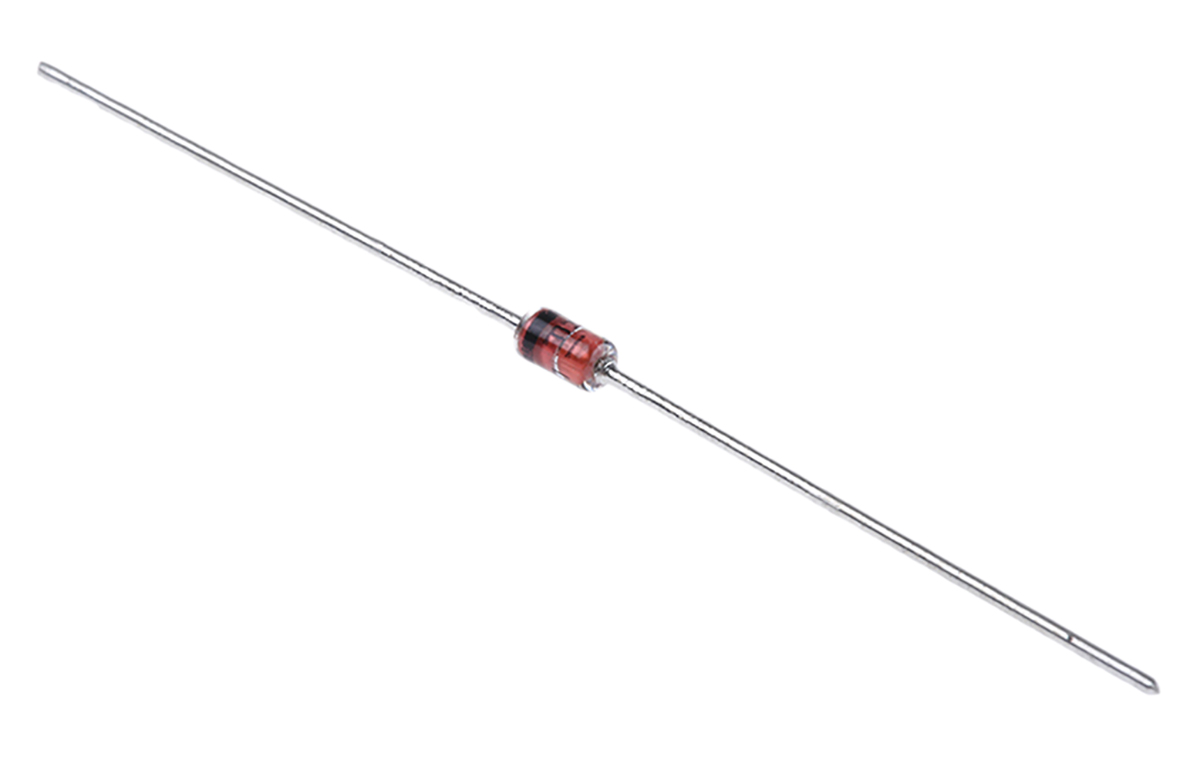 onsemi, 15V Zener Diode 5% 1 W Through Hole 2-Pin DO-41