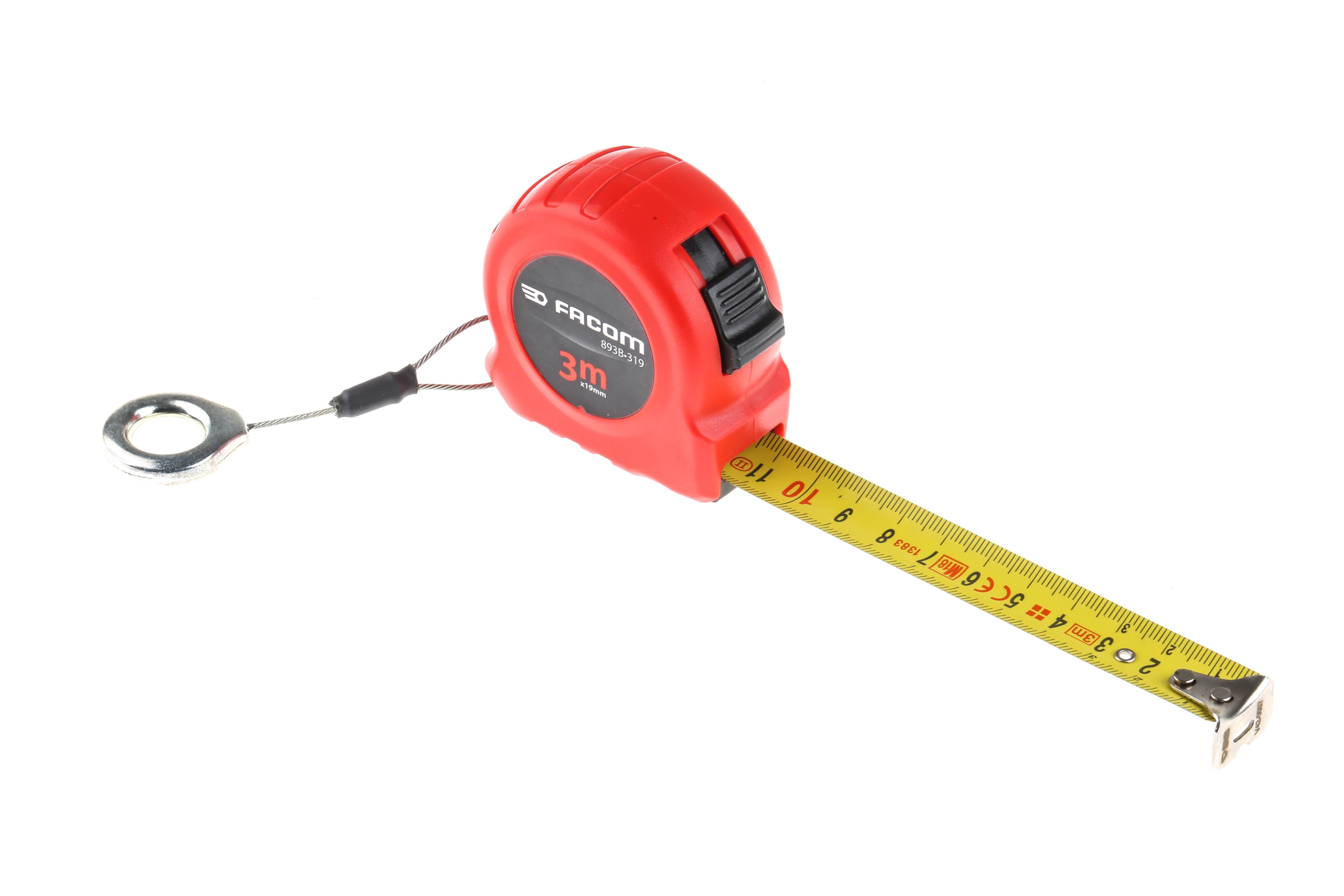Facom 3m Tape Measure, Metric, With RS Calibration