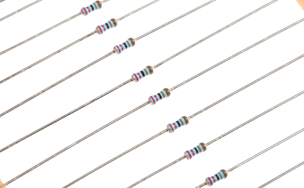 Vishay 2.2kΩ Thin Film Resistor 0.4W ±1% MBA02040C2201FC100
