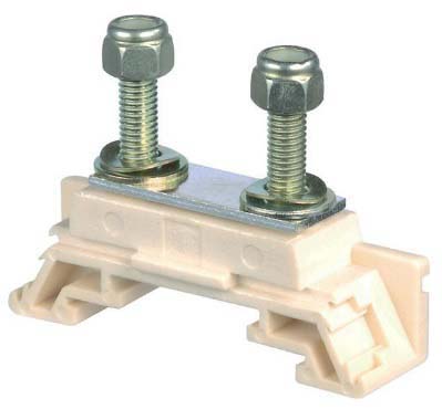 ABB 1SNA295012R1700 HD Series Beige, 16mm², 1-Level, Stud Connection Termination