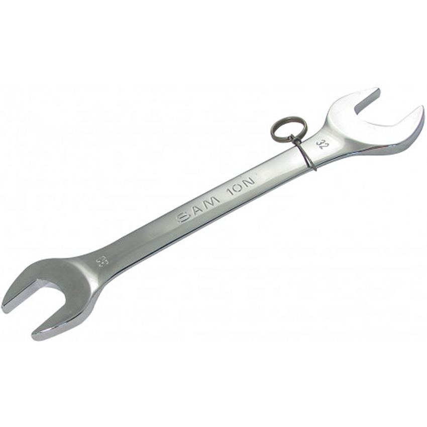 SAM Open-end Wrench, 358 mm Overall, 36 mm, 41 mm Jaw Capacity, Comfortable Grip Handle