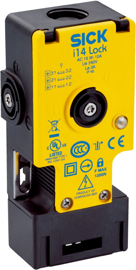 SICK i14 Safety Interlock Switch, 3NC, Electromagnetic, Glass Fibre Reinforced Thermoplastic, Electromagnetic