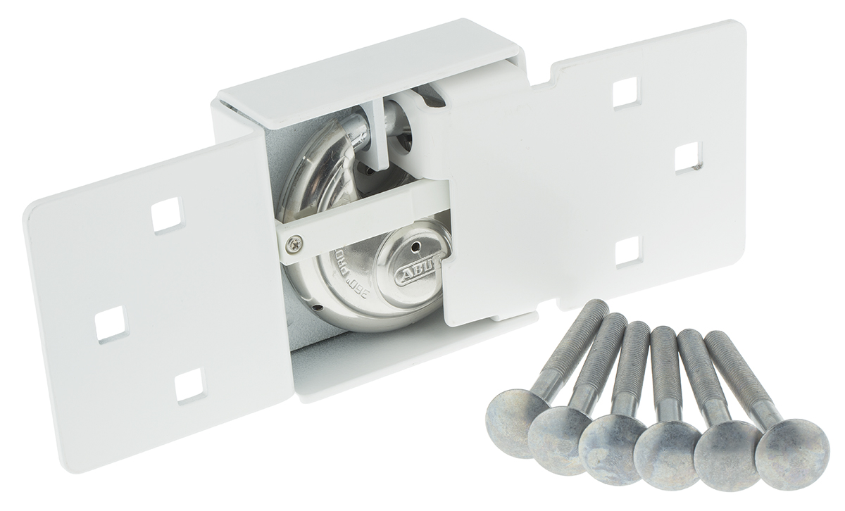 ABUS Steel Hasp & Staple, 214.31 x 79.38mm