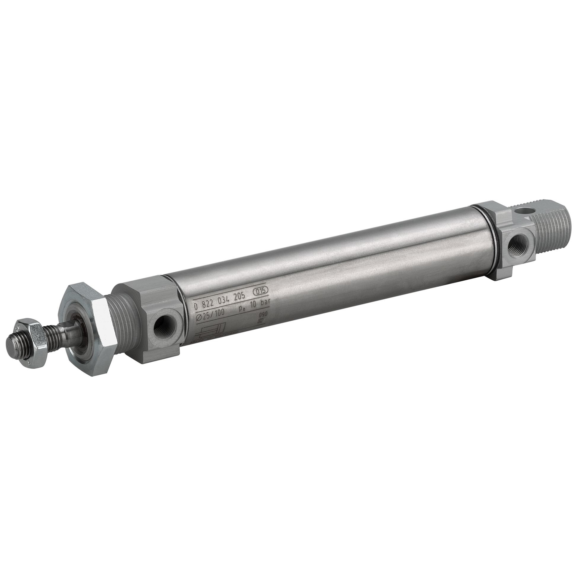 EMERSON – AVENTICS Pneumatic Cylinder - 0822234005 25 mm Bore, 100 mm MNI Series, Double Acting Acting