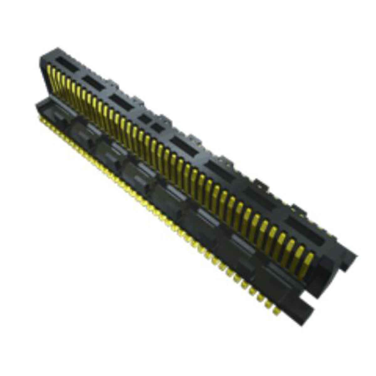 Samtec ST4 Series Right Angle Surface PCB Header, 20 Contact(s), 0.4 mm Pitch, 2 Row, Shrouded