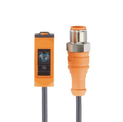 ifm electronic Diffuse Reflection Photoelectric Sensor, Rectangular Sensor, 1 → 100 mm Detection Range IO-LINK