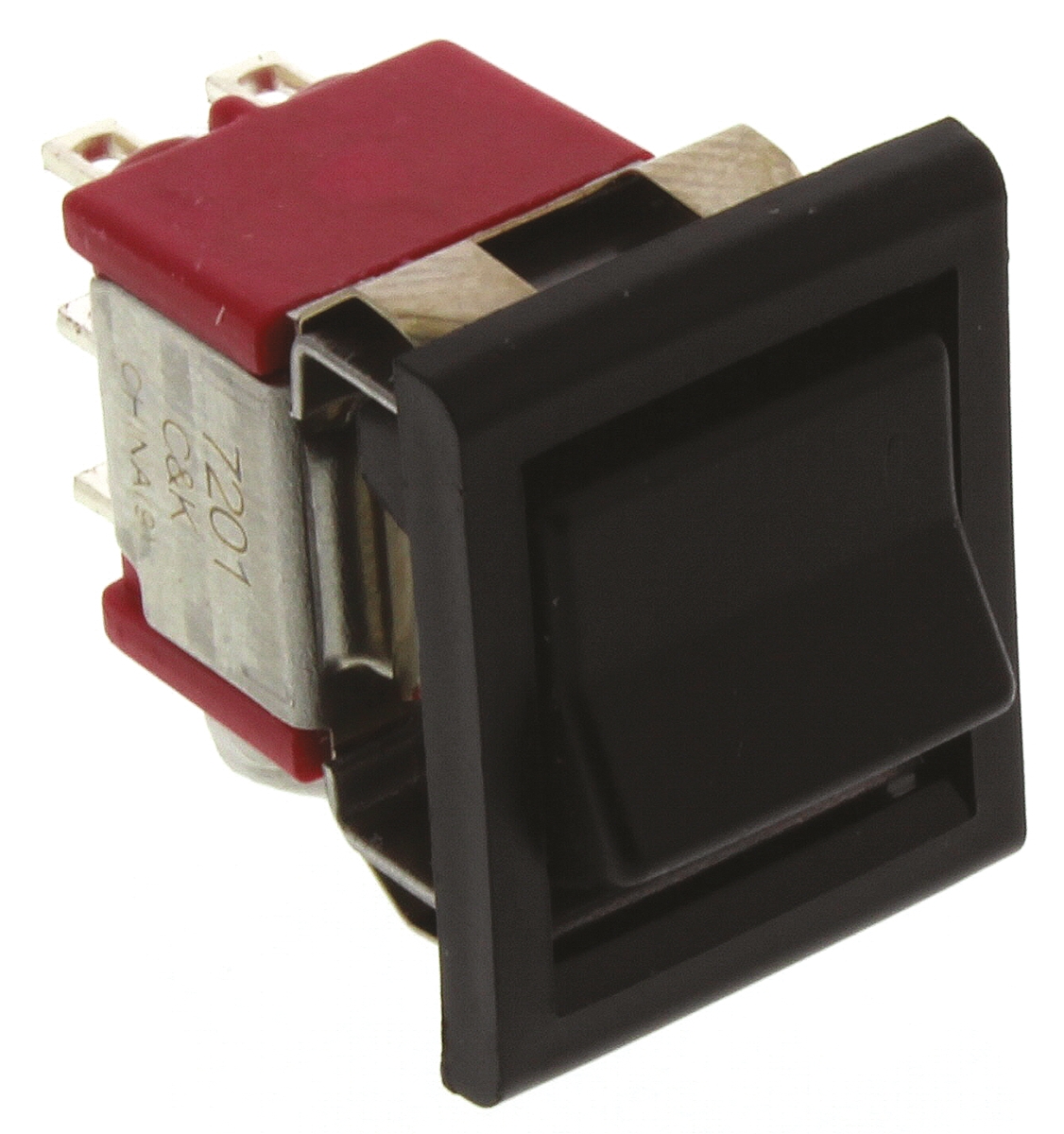 C & K DPDT, On-(On) Rocker Switch Panel Mount