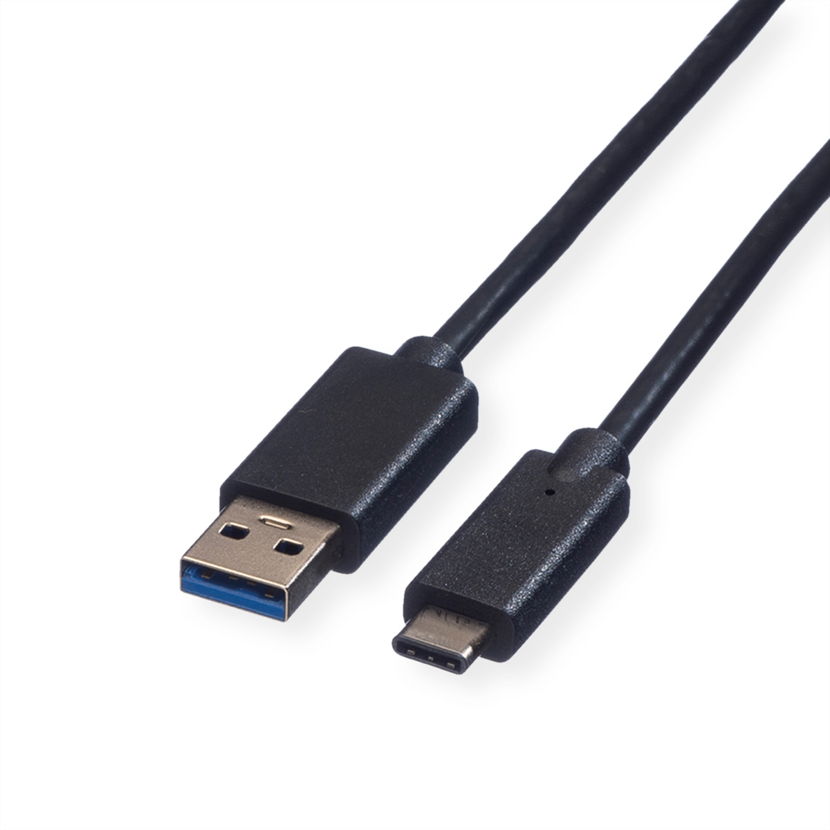 Roline USB 3.2, Male USB A to Male USB C, 1m
