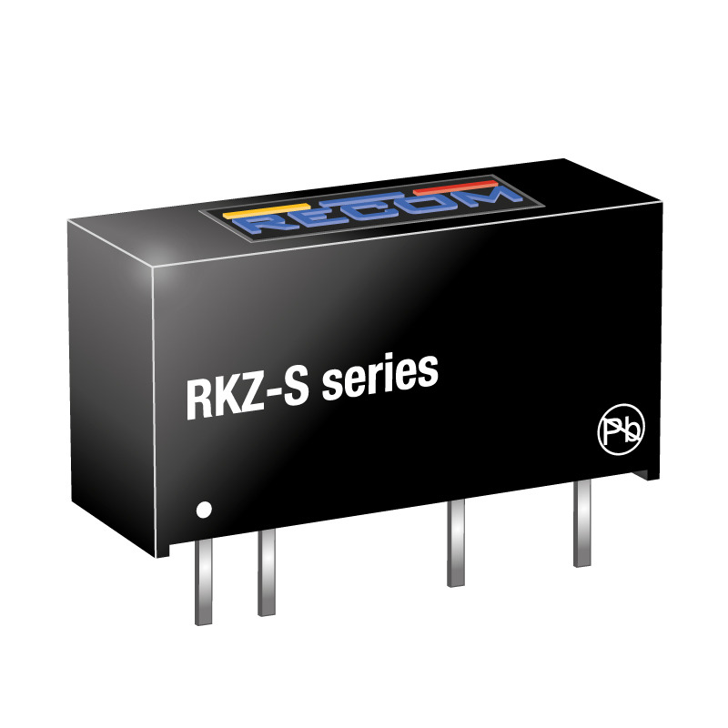 Recom RKZ DC-DC Converter, 15V dc/ 132mA Output, 10.8 → 13.2 V dc Input, 2W, Through Hole, +85°C Max Temp -40°C