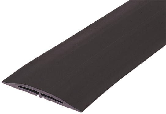 RS PRO 3m Black Cable Cover in Rubber, 100mm Inside dia.