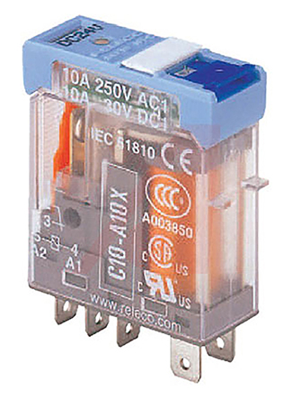 Turck Plug In Power Relay, 24V ac Coil, 10A Switching Current, SPDT