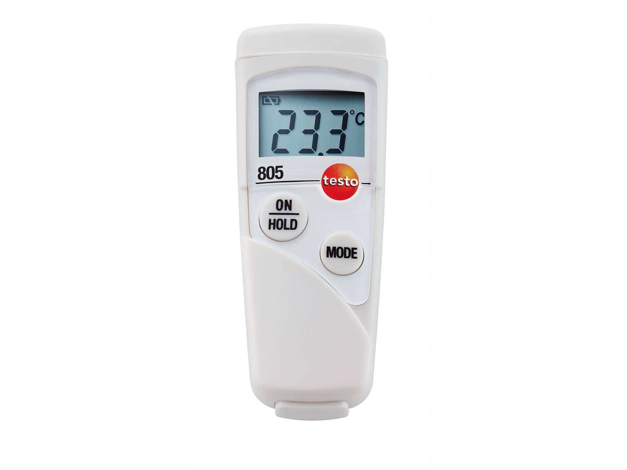 Testo 805 Infrared Thermometer, -25°C Min, +250°C Max, ±2 % Accuracy, °C Measurements