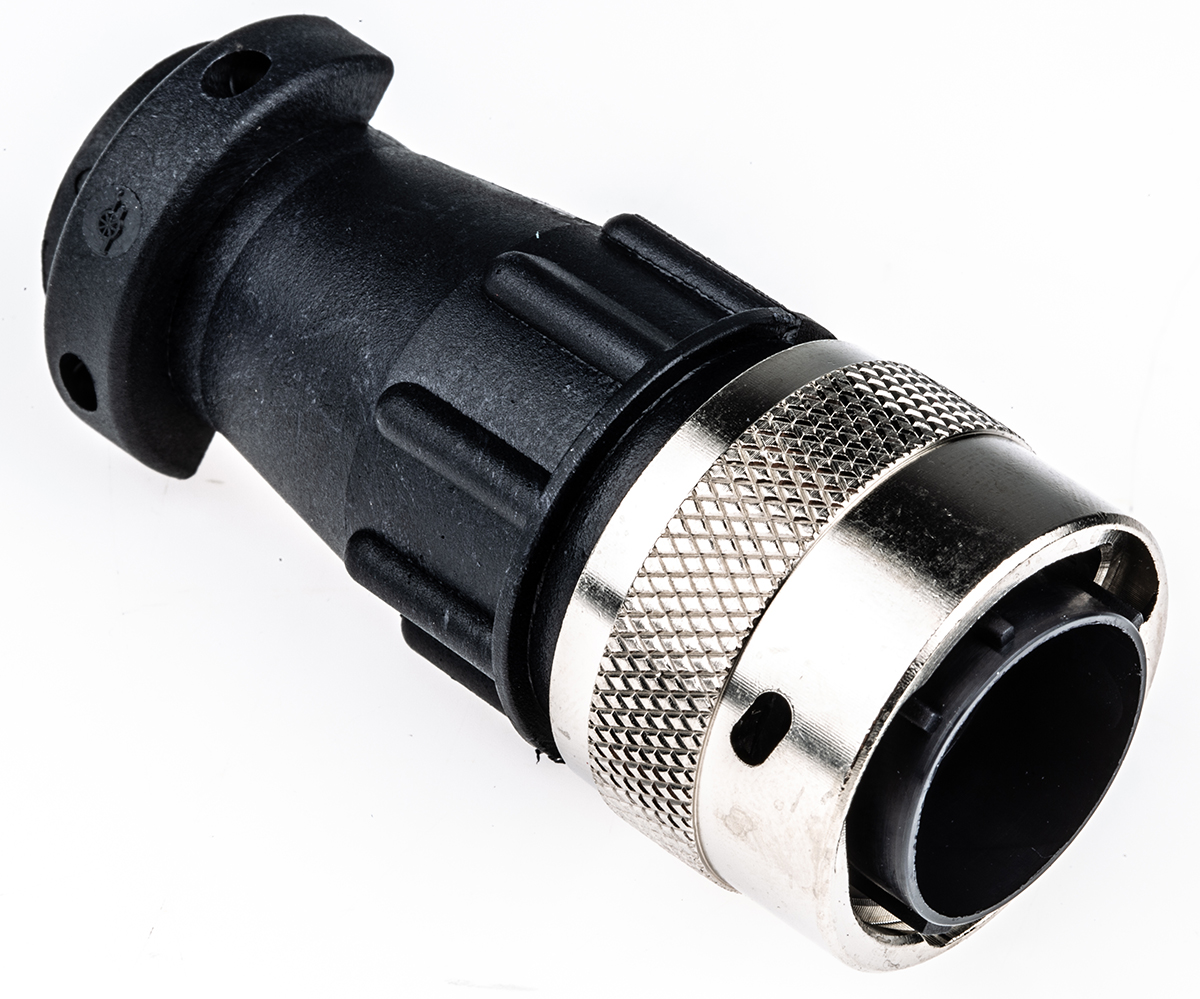 ITT Cannon Circular Connector, 12 Contacts, Cable, Standard Connector, Plug, Male, IP65, Trident Ringlock Series