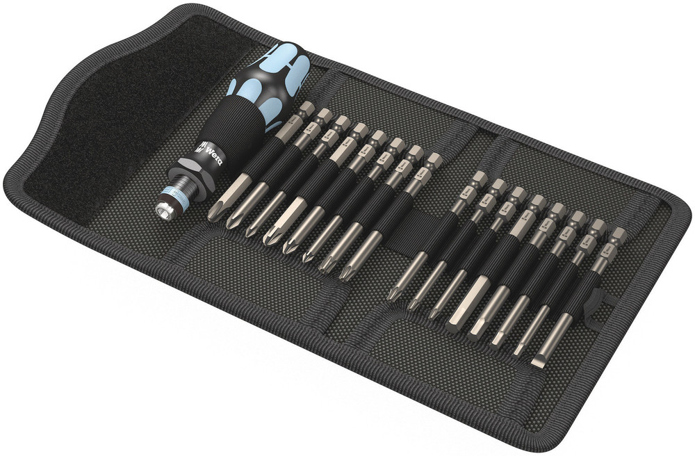 Wera 17 Pieces, Phillips, Pozidriv