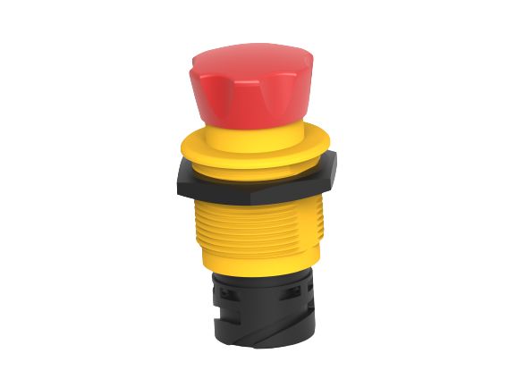 TE Connectivity, Twist Release, Emergency Stop Push Button Head