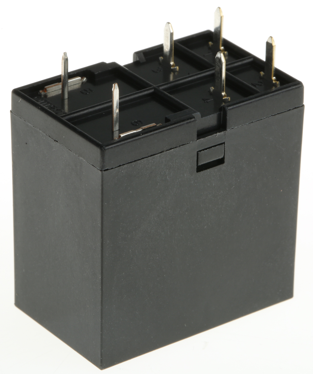 Omron PCB Mount Power Relay, 24V dc Coil, 10A Switching Current, DPST