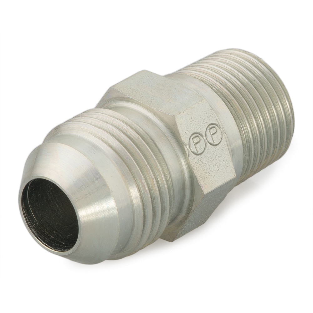 Parker Straight Male 37° JIC Flare to Male BSPT, 5-4F3MXS