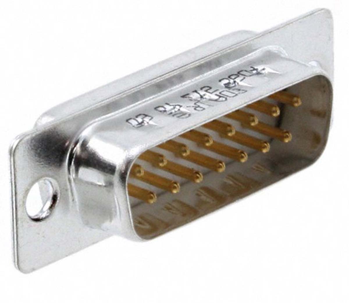 HARTING 0967 15 Way Cable Mount D-sub Connector Plug, 2.77mm Pitch