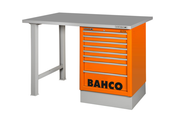 Bahco 1495K6CWB18TS Workbench, 30kg Max Load, 840mm x 750mm x 1800mm