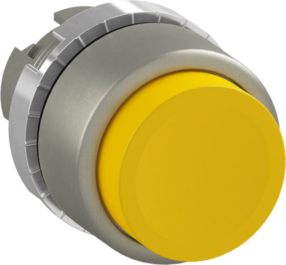 ABB 1SFA1 Series Yellow Momentary Push Button