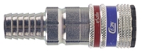 CEJN Brass, Steel Pneumatic Quick Connect Coupling, 13mm Hose Barb