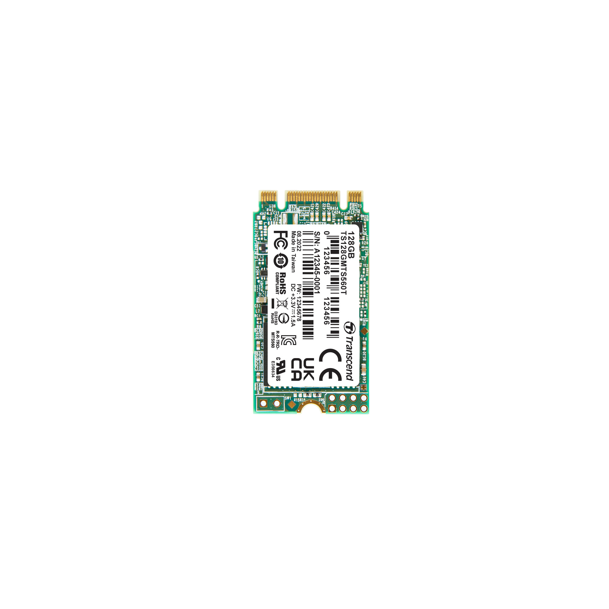Transcend MTS560T M.2 128 GB Internal SSD