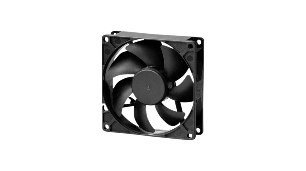 Sunon Axial Fan, 12 V dc, dc Operation, 45cfm, 1.26W, 105mA Max, 92 x 92 x 25mm